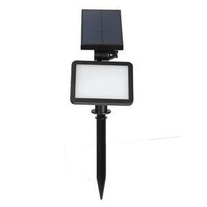 Solar Powered 48 LED Light Outdoor Path Wall Landscape Home Garden Fence Lamp