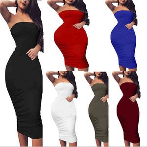 Vestidos Longas Mulheres Europeias e Americanas Mulheres Grávidas Sexy Vestidos Aberto Vestido de Maternidade de Maternidade G220309