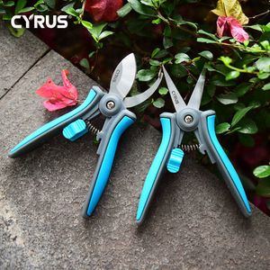 Shears Pruner Secateursプルーニングはさみを巡回しますシャープナーのクリッパーガーデンツール盆栽の花栽培ソリッドスニップフローラルミニ210719