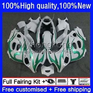 Bodys Kit For SUZUKI KATANA GSX600F GSXF750 GSXF 600 750 CC 98 99 00 01 02 17No.34 GSX750F 600CC 750CC Green flames GSXF-750 GSXF600 1998 1999 2000 2001 2002 OEM Fairing