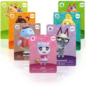 1pcs Hot Animals Card Raymond Shino Sasha Ione Serie 5 Ankha Pietro Judy Ione Audie for NTAG215 Ns Switch Lite New 3DS ACNH Set G1125