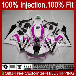 Fairings de injeção para Honda CBR600 CBR 600 CC RR F5 13 14 15 16 17 18 19 20 57No.39 CBR600RR 2013 2014 2015 2016 2017 2018 2019 2020 CBR 600RR 600cc 13-20 Corpo Rose Branco