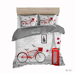 Bettwäsche-Sets Home Textilien Mode Britisch Set Komfortable Bettbezug und Kissenbezug Deluxe Volle Größe Erwachsene Schlafzimmer Dekoration