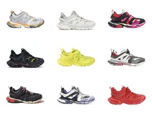 2021 En Sıcak Otantik Erkekler Kadınlar Pist 3.0 Spor Ayakkabı Joggers Triple S Hız Siyah Açık Sneakers Yeşil Mavi Moda Eğitmenler Orijinal Kutusu Ile 18ss