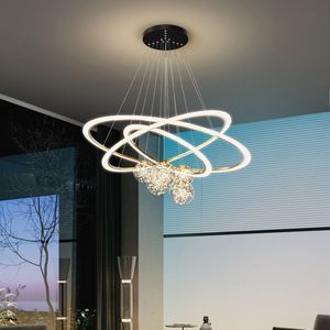 Light Luxury Living Room Pendant Lamp Simple Modern Atmosphere Home Decor Fixture Dining Room Starry Bedroom Hanging Lights