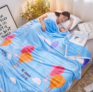 Super mjuk varm massa micro plush fleece filt kasta rug flannel soffa sängkläder hög densitet för soffan och sängen f0249 210420
