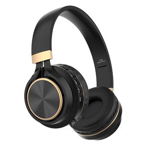 Wired Headphones med mikrofon och volymkontroll Folding Lightweight Headset för mobiltelefon tabletter Smartphones Chromebook Bärbar dator PC MP3 / 4 Gaming