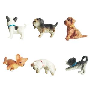 best selling Puppets Mini Cat Dog Figurines Model Pet Doll Simulation Decoration Crafts Toy Animals Miniature Cute Ornaments PVC Action Figures for Home Office