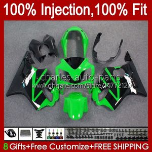 Injection mold Body For HONDA Green blk CBR 600 F4 FS CC 600F4 600FS 99-00 Bodywork 54No.172 CBR600F4 CBR600FS 1999 2000 CBR600 F4 600CC 99 00 100% Fit OEM Fairings