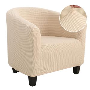Jacquard Knitter Sofa Fotel Siedzenia Pokrywa Elastyczna Kawiarnia Protector Slipcover Home Krzesło Decor Pokrywa