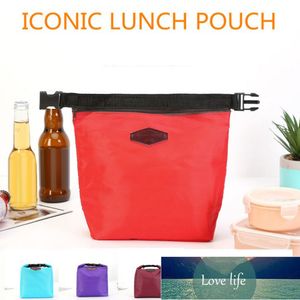 Mode bärbar lunchväska termisk kylare lnsulerad vattentät lunch bär lagring picknick väska lunch behållare matförvaringspåsar