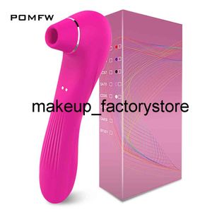 Massagem 2 Motors Clitórnio Chupando Vibrador Brinquedo Sexo Para As Mulheres Clit Sucker Clitóris Estimulador Dildo Vibrando Bens femininos para adultos 18