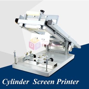 Manual Surface Curve Screen Printing Press Screen Cylinder Printing Machine for Pen Bottle Cup Or Other Round Products