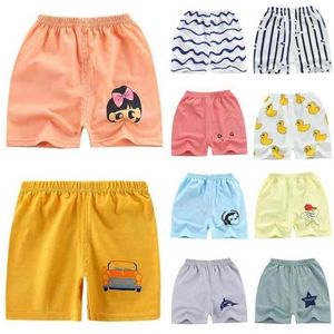 Casual Shorts for Kids Floral Printed Summer Beach Bottoms Lounge Wear 210723