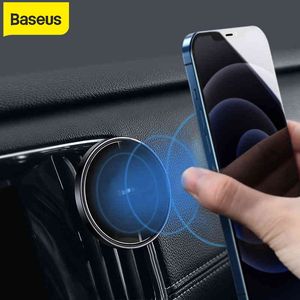 Baseus Magnetisches Autotelefon für iPhone Apple 12 Mobiltelefon 360 Rotation Air Vent Mittelkonsolen Ständermontage Autohalter