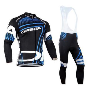 Orbea Men Autumn Winter Cycling Jersey Sets Rower Odzież ciepła wiatroodporna mtb rower termiczny wysokiej jakości garnitur sportowy