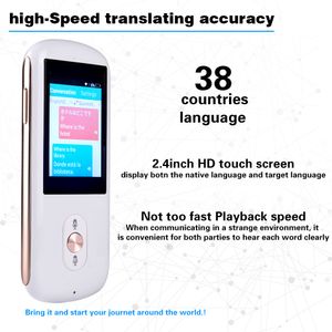 Wholesale Cross-Border Manufacturers Directly Supply Language Translators 38 Countries With Smart-Voice for Overseas Travel A9Ai Smart Translator