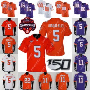 Clemson Tigers Futbol Jersey Andrew Mukuba Baylon Spector Andrew Booth Jr Rake Orhorhoro Joseph Charleston Lannden Zanders Lavonta Bentley Phillips B.T. Çömlekçi