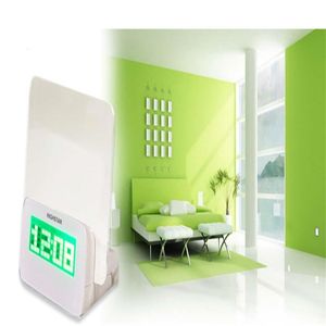 Altri accessori per orologi Sveglia digitale LED Despertador Fluorescente Con bacheca Calendario da tavolo Luce verde Per casa USB 4