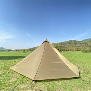 Wholesale camping tents for one person for sale - Group buy Tents And Shelters Person Pyramid One House Multi person Shelter Camping Tent Beach Umbrella Outdoor
