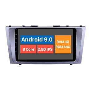 9 tum Android HD 1024 * 600 Bil DVD GPS Multimedia Radio Navi-spelare för 2007-2011 Toyota Camry Support 3G