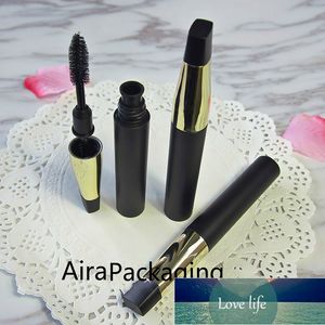 Flasche, Top-Qualität, mattschwarz, Mascara-Röhre, 7,5 ml, leerer Behälter für Augenbrauenwachstumsflüssigkeit, Augencreme, Kunststoffaufbewahrung