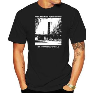 Men's T-Shirts Printed Men T Shirt Cotton O-Neck Tshirts Throbbing Gristle Death Factory Short-Sleeve Women T-Shirt