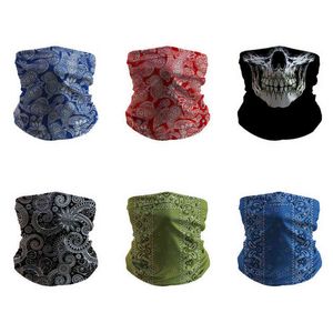 Anti-UV Camping Caminhada Lenço de Lenço Ao Ar Livre Bandana Bandana Bandana Headband Tube Neck Warmer Gaiter Face Mascarillas Homens Mulheres Y1229