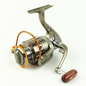 Spinning Reel Fishing 5.1 1 Speed ​​Gear Ratio Hämta 12+1 Kullager LC1000 - 7000 Full Metal Aluminium Alloy Spool