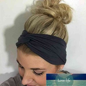 Kobiety Cross Knot Headband Leopard Stretch Band Girls Twist Elastic Hairband Yoga Turban Bandaż Akcesoria do włosów Cena fabryczna Ekspert Projekt Quality Najnowsze