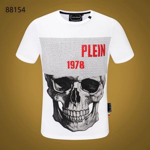 Plein Bear T Shirt Mens Designer Tshirts Märke Kläder Rhinestone Skull T-shirts Klassisk Högkvalitativ Hip Hop Streetwear Tshirt Casual Top Tees PB 11438