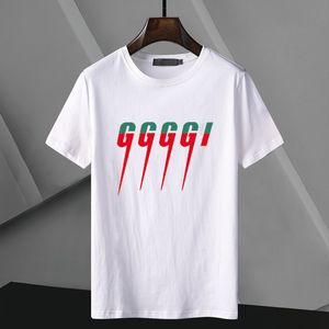 Lüks Erkekler T Gömlek Yaz Kısa Kollu Tasarımcı T Shirt Kadın Kıdemli Mektubu G Yüksek Kalite Pamuk Boyutu M XL Klasik Çeşit