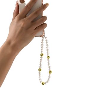 Handygurte, Perlen Beaed Schmuckkette für Handy Bohemian Holiday Style Pearl Accessoires Strand