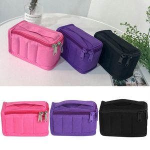 Essential Oil Case Bottles Pure Cotton Perfume Bag Travel Portable Carrying Holder Nail Polish Storage Bags