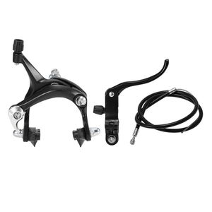 Wholesale road bike brakes caliper resale online - Cords Slings And Webbing Front Fixie Road Bike Cruiser Brake Set Kit Caliper Side Pull For Most Black