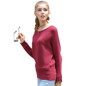 Sweters Damen Invierno Kleidung Strickpullover Plus Size Mädchen Pullover Fledermausärmel Pullover 210428