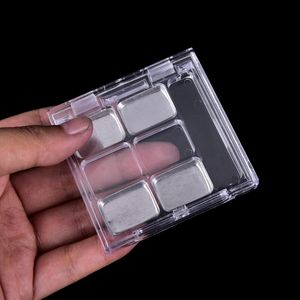 Eye Shadow Square Empty Grid Makeup Containers Eyeshadow Lipstick Powder Box Case Cosmetic Packing Palette