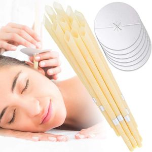 Baking Moulds Vip Dropship Coning Beewax Natural Ear Candle Treatment Wax Removal Health Care Tools Chinese Type Therapy