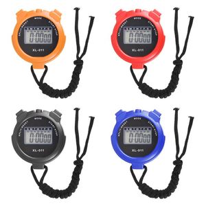 Таймеры XL-011 Handheld Sports Stop Watch Digital Display Fitness Timer Counter Portable 4colors для секундоме