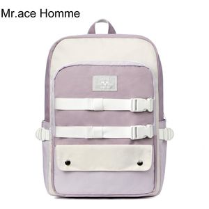 MAH бренд милый 14 дюймов ноутбук рюкзак женские моды школа для девушки водонепроницаемая сумка колледжа Kawaii путешествие Bagback