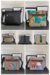 2021 Mens Black Briefcases Designer Nylon Shoulder Bags Fashion Crossbody Triangle406408 29-27.5-3.5