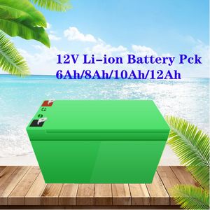 GTK 12 V Lityum İyon Pil Paketi 6AH 18650 Elektrik Çim Biçme Makinesi Güç Araçları için Li-Ion Hücre Tıbbi Ekipman