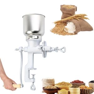 Honhill Manual Grains Mill Spices Hebals Cereals Coffee Dry Food Grinder Grinding Machine Gristmill Home Flour Powder Crusher 210712