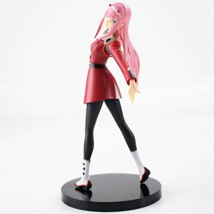 20cm Darling in the Fran Figure Toy Zero Two 02 EXQ Partner Killer Anime Beauty Model Dolls X0503