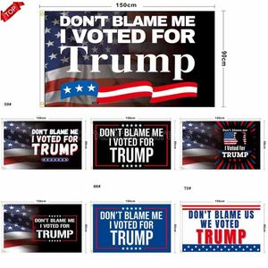 Non biasimarmi, ho votato per Trump 90x150 cm bandiere bandiere Trump 2024 Presidente bandiera biden bandiere di elezione di nuovo Great poliestere 3x5 piedi