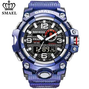 SMAEL männer Sport Uhren Mode Wasserdicht Militär LED Digital Quarz Elektronische Uhr Männer Uhr Relogio Masculino X0524