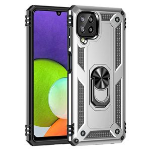 Magnetic Ring Cases For Samsung A22 5G 4G Military Grade Hybrid Hard PC Soft TPU Shockproof Protective Cover