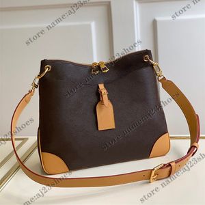 Çapraz Vücut Odeon Pm Mm Lüks Tasarımcı Çantaları Çok Yönlülük Monogramlar Vintage Crossbody Çift Fermuarlı Deri Omuz Askısı Tasarımcı Çantası