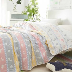 Klimaanlage Decke Sommer Baumwolle s Für Betten Büro Reise Sofa Quilt Super Weiche Tagesdecke 211122