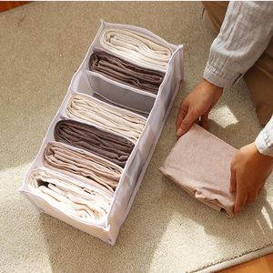Förvaringslådor fällbara jeans lådor lådor strumpor kläder underbyxor arrangör avdelare skåp låda